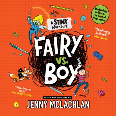 Cover image for Stink: Fairy vs Boy: A Stink Adventure: Unabridged edition - Jenny McLachlan, Read by Caius Nicholas