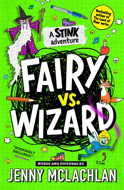 Cover image for Stink: Fairy vs Wizard: A Stink Adventure - Jenny McLachlan