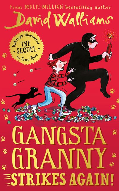 Cover image for Gangsta Granny Strikes Again! - David Walliams, Illustrated by Tony Ross