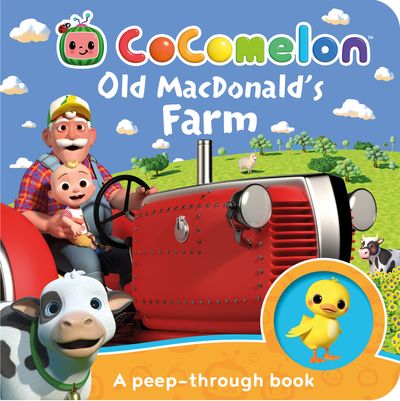 Official Cocomelon: Old MacDonald’s Farm: A peep-through book - Cocomelon