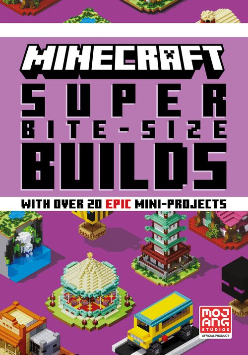 Minecraft Super Bite Size Builds by Mojang A B | Hardcover | 2023 - Image 9