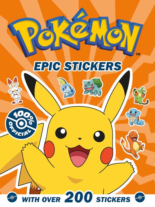 Pokémon Epic stickers, Fiction, Paperback, Pokémon