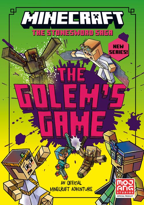 MINECRAFT: The Golem’s Game, Children's, Paperback, Mojang AB