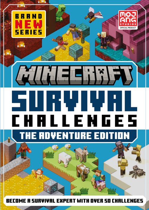 MINECRAFT SURVIVAL CHALLENGES, Fiction, Hardback, Mojang AB
