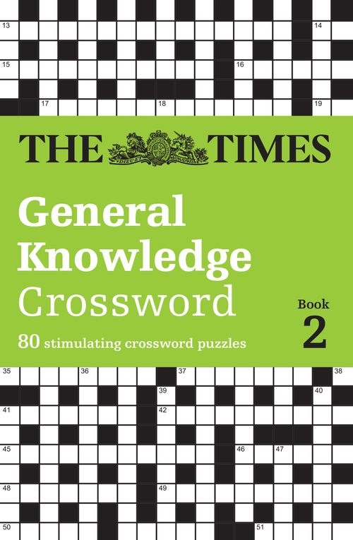 The Times General Knowledge Crossword Book 2, Sports, Hobbies & Travel, Paperback, The Times Mind Games and David Parfitt