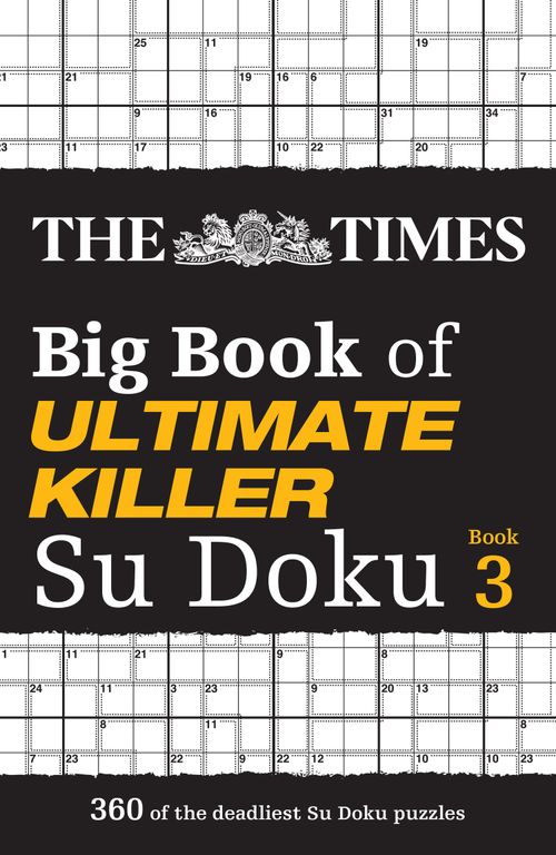 The Times Big Book of Ultimate Killer Su Doku book 3, Non-Fiction, Paperback, The Times Mind Games