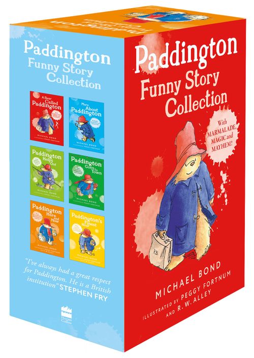 Paddington Funny Story Collection, Children’s, Teenage and Educational – Children’s , Slip-cased set, Michael Bond, Illustrated by Peggy Fortnum
