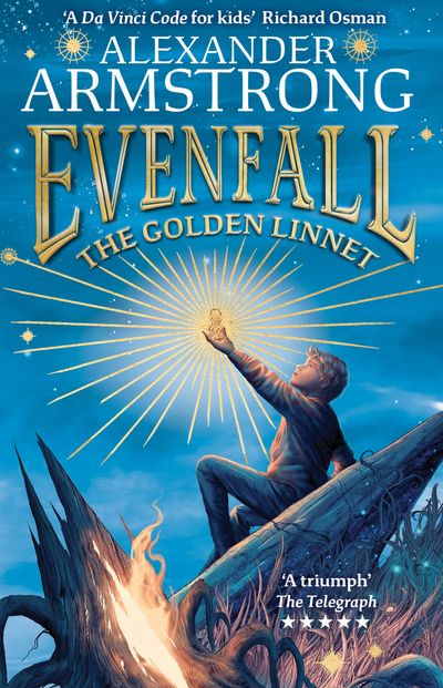 Cover image for Evenfall - Evenfall: The Golden Linnet (Evenfall) - Alexander Armstrong, Illustrated by Tom Roberts