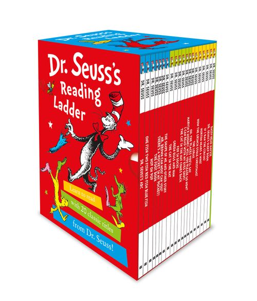 Dr. Seuss’s Reading Ladder, Children’s, Teenage and Educational – Children’s: picture books, activity books, early learning concepts – Children’s picture books – Picture books: character books, Slip-cased set, Dr. Seuss, Illustrated by Dr. Seuss