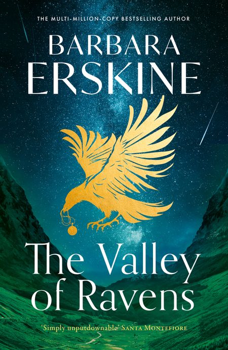 Cover image for The Valley of Ravens - Barbara Erskine