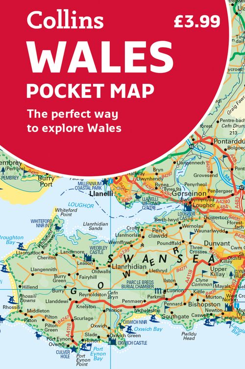 Wales Pocket Map, Non-Fiction, Map, Collins Maps
