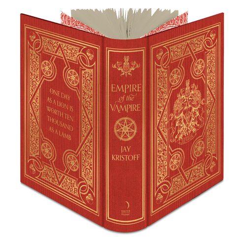 Empire of the Vampire, Romance, Hardback, Jay Kristoff, Illustrated by Bon Orthwick
