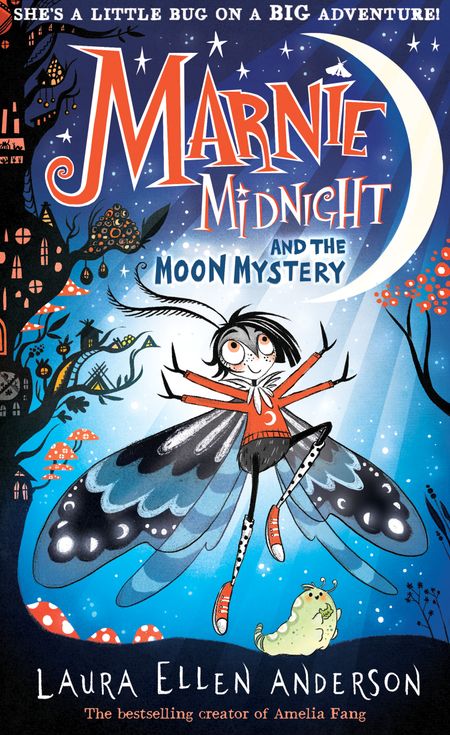 Cover image for Marnie Midnight - Marnie Midnight and the Moon Mystery (Marnie Midnight, Book 1) - Laura Ellen Anderson
