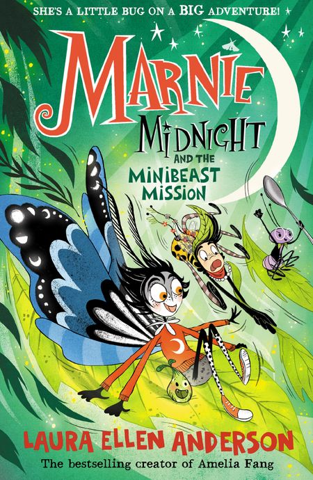 Cover image for Marnie Midnight - Marnie Midnight and the Minibeast Mission (Marnie Midnight, Book 3) - Laura Ellen Anderson