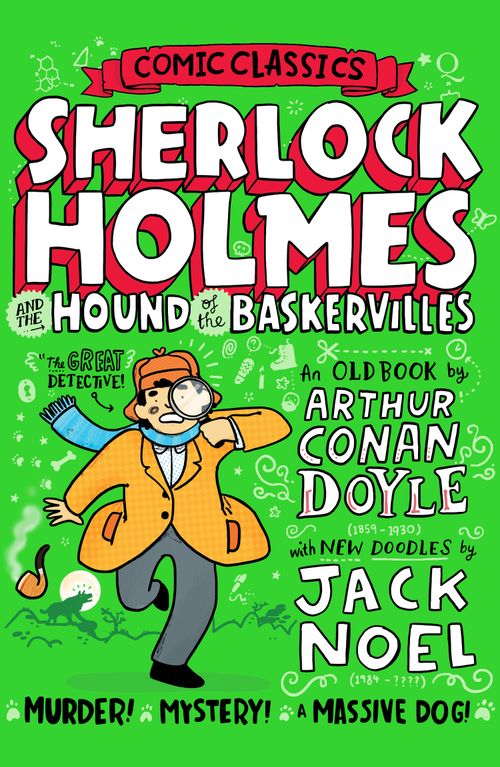 Sherlock Holmes and the Hound of the Baskervilles, Fiction, Paperback, Jack Noel, Illustrated by Jack Noel