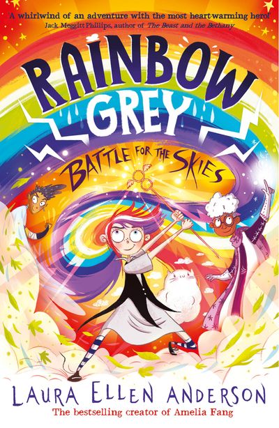 Cover image for Rainbow Grey Series - Rainbow Grey: Battle for the Skies (Rainbow Grey Series) - Laura Ellen Anderson