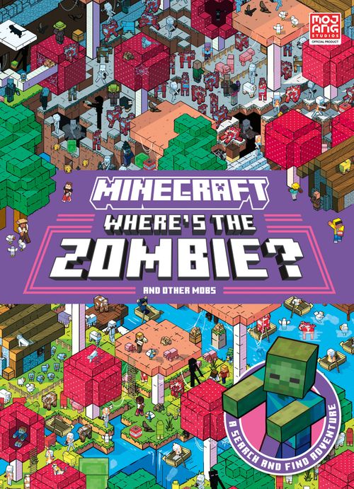 Minecraft Where’s the Zombie?, Children's, Hardback, Mojang AB