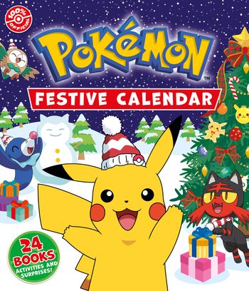 Pokemon: Festive Calendar: A festive collection of 24 books, activites and surprises! - Pokémon