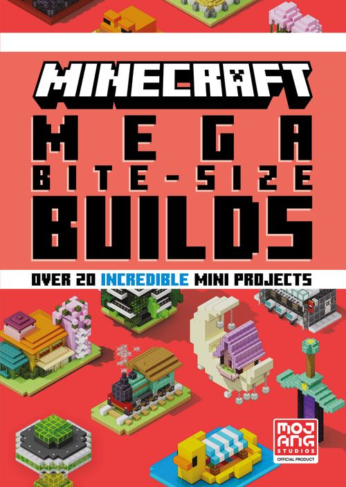 Minecraft Mega Bite-Size Builds, Fiction, Hardback, Mojang AB