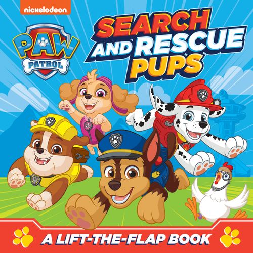 PAW Patrol Search and Rescue Pups: A lift-the-flap book by Paw Patrol NEW - Image 8