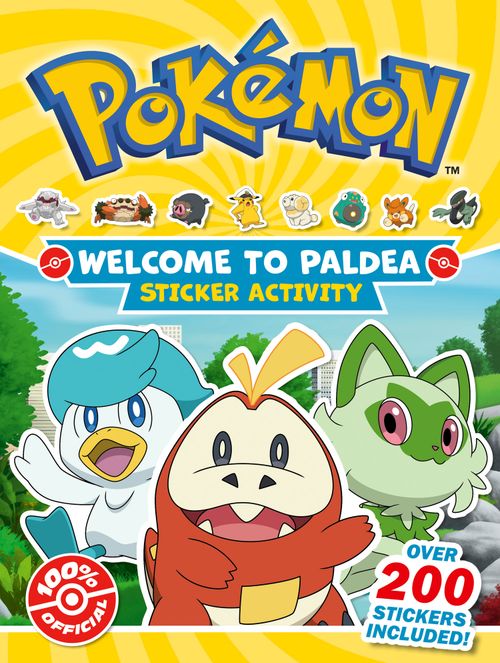 Pokémon Welcome to Paldea Epic Sticker, Children's, Paperback, Pokémon