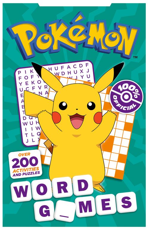 Pokémon Word Games, Children's, Paperback, Pokémon