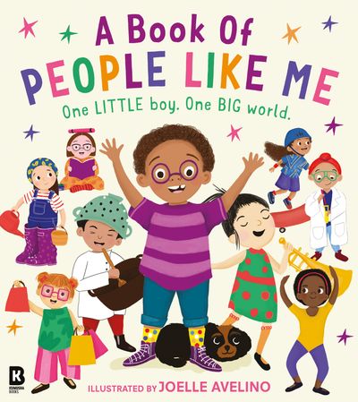 A Book of People Like Me - HarperCollins Children’s Books, Illustrated by Joelle Avelino