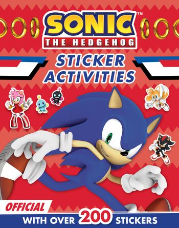 Sonic Sticker Activities Book - Sega