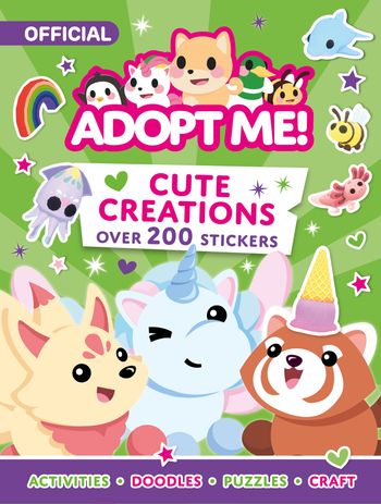 Adopt Me! - Adopt Me! Cute Creations Sticker Book (Adopt Me!) - Uplift Games