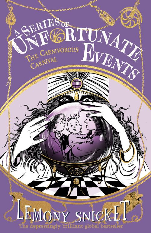 The Carnivorous Carnival, Children's, Paperback, Lemony Snicket, Illustrated by Brett Helquist