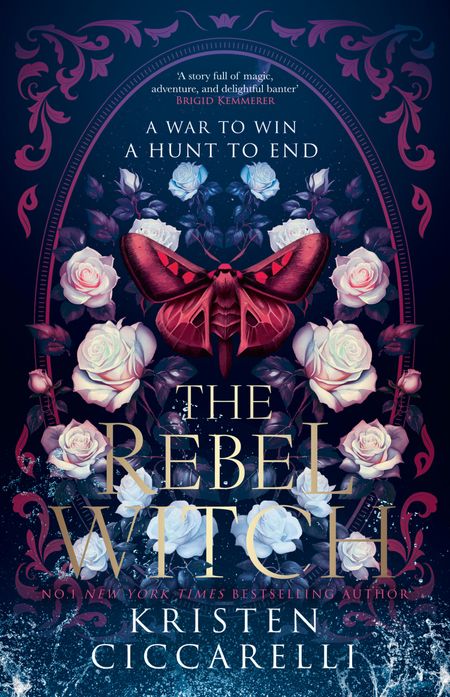 Cover image for The Crimson Moth - The Rebel Witch (The Crimson Moth, Book 2) - Kristen Ciccarelli