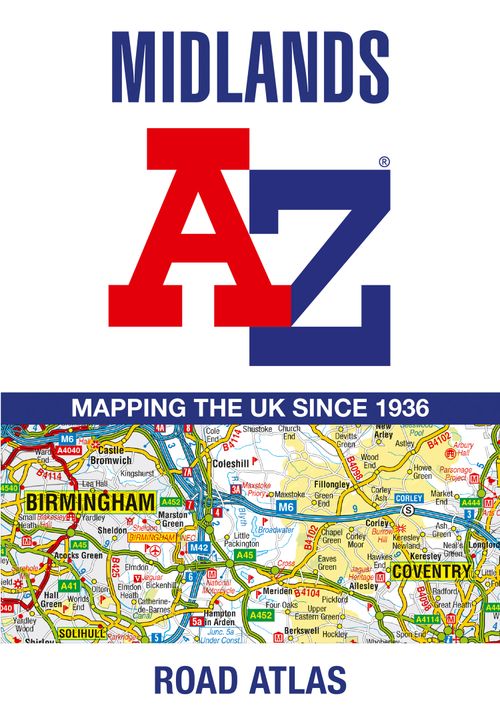 Midlands A-Z Road Atlas A-Z Maps - Image 6
