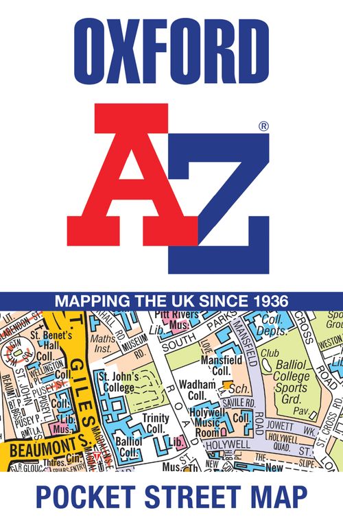 Oxford A-Z Pocket Street Map, Non-Fiction, Map, A-Z Maps - Image 7