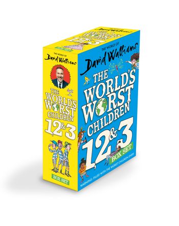 The World of David Walliams: The World’s Worst Children 1, 2 & 3 Box Set - David Walliams, Illustrated by Tony Ross