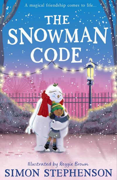 Cover image for The Snowman Code - Simon Stephenson, Illustrated by Reggie Brown