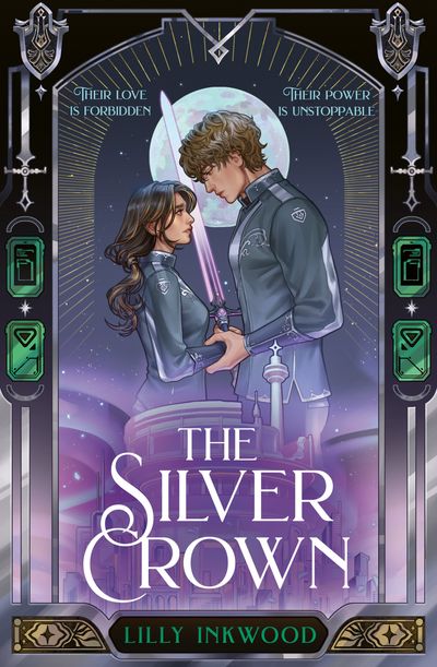 Cover image for The Golden Citadel - The Silver Crown (The Golden Citadel, Book 2) - Lilly Inkwood