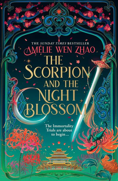 Cover image for The Three Realms - The Scorpion and the Night Blossom (The Three Realms, Book 1) - Amélie Wen Zhao