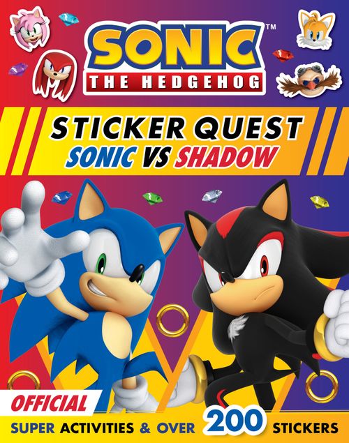 Sonic the Hedgehog Sticker Quest: Sonic vs Shadow by  Sonic T... - 9780008680657 - Image 10