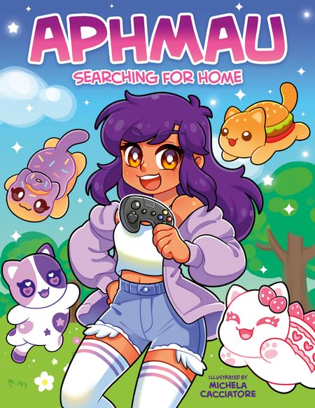 Cover image for Aphmau: Searching for Home - Aphmau, Illustrated by Michela Cacciatore