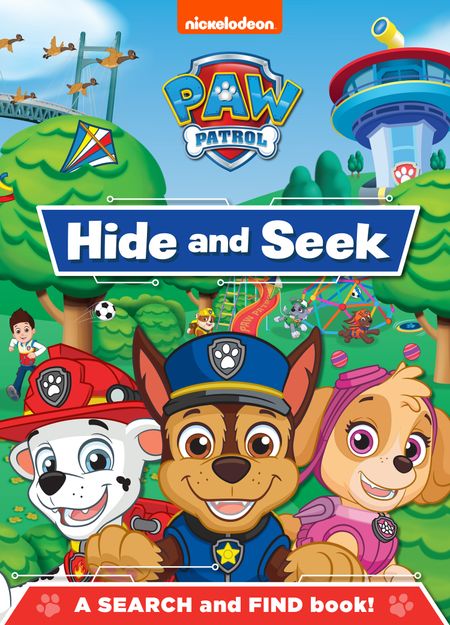 Cover image for PAW Patrol Hide and Seek: A Search and Find Book - Paw Patrol