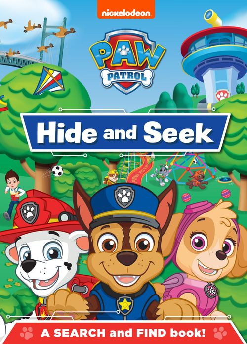 PAW Patrol Hide and Seek: A Search and Find Book, Fiction, Paperback, Paw Patrol