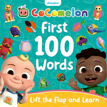 CoComelon First 100 Words Lift-the-Flap Book - Cocomelon