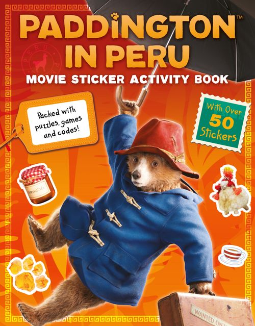 Paddington in Peru: Movie Sticker Activity Book, Children's, Paperback, HarperCollins Children’s Books