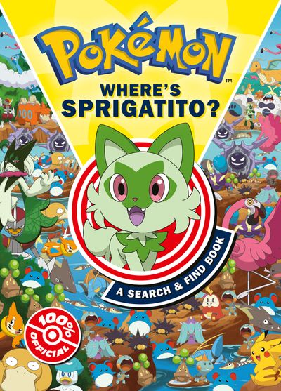 Cover image for Pokémon Where’s Sprigatito: A Search & Find Book - Pokémon