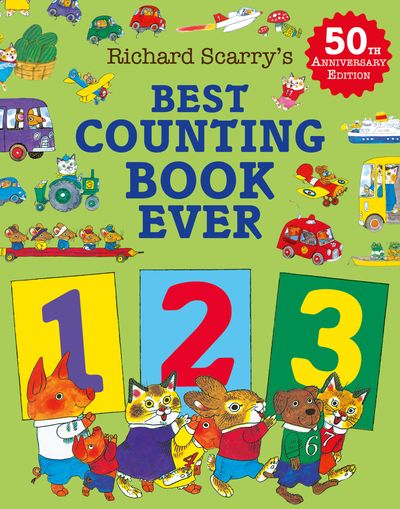 Cover image for Best Counting Book Ever - Richard Scarry