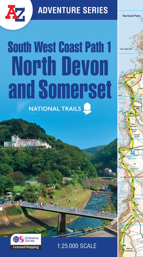 South West Coast Path 1  North Devon & Somerset: with Ordnance Survey mapping (A - Image 7