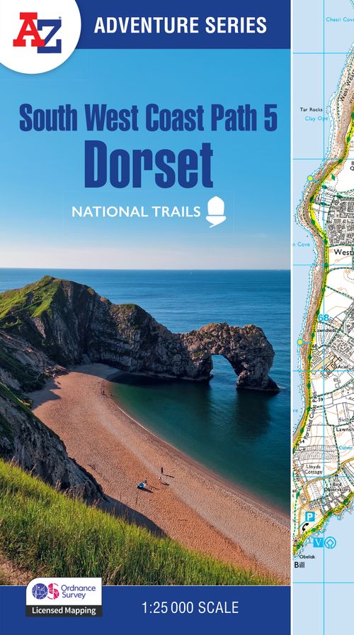 South West Coast Path 5 Dorset : With Ordnance Survey Mapping A-Z Maps - Image 6