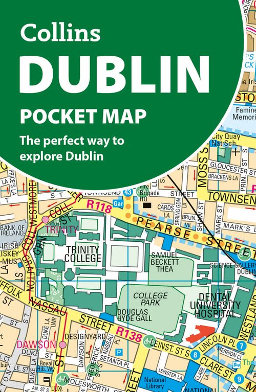 Dublin Pocket Map, Sports, Hobbies & Travel, Map, Collins Maps