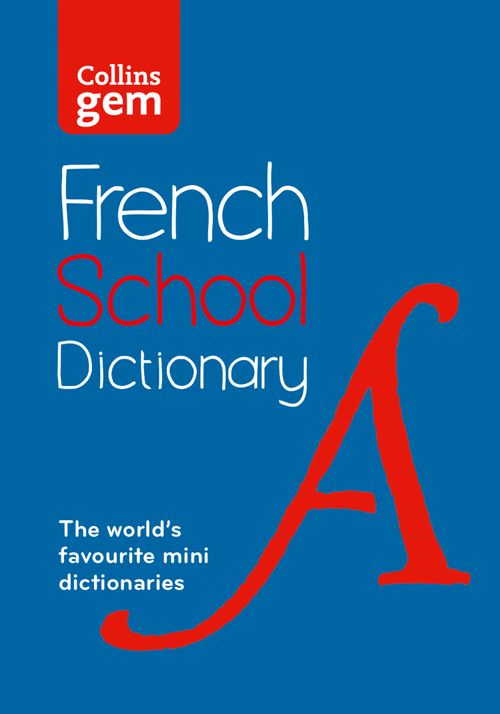 French School Gem Dictionary, Children's, Paperback, Collins Dictionaries