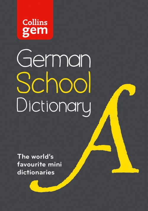 German School Gem Dictionary, Children's, Paperback, Collins Dictionaries
